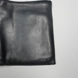 Vintage Leather Black Tumi Wallet 04407